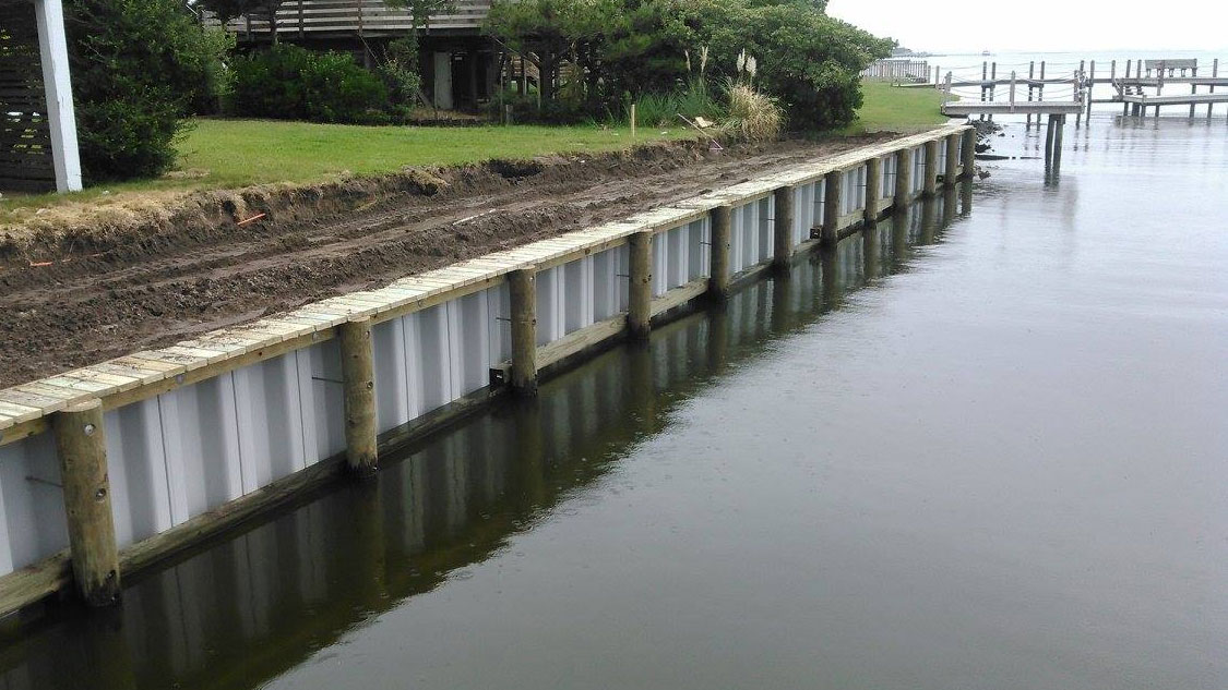 LSI Marine Construction: Outer Banks Bulkheads